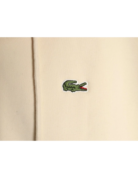 Lacoste crocodile embroidered logo fleece zip-up jacket,Lacoste