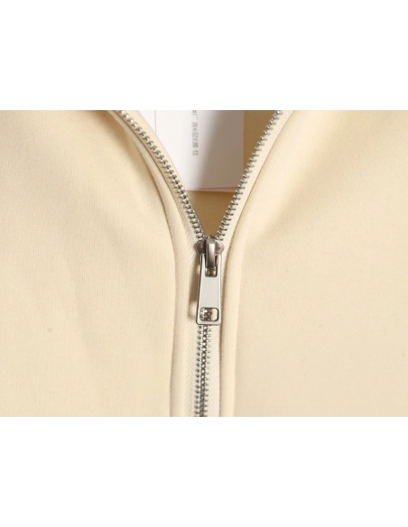 Lacoste crocodile embroidered logo fleece zip-up jacket,Lacoste