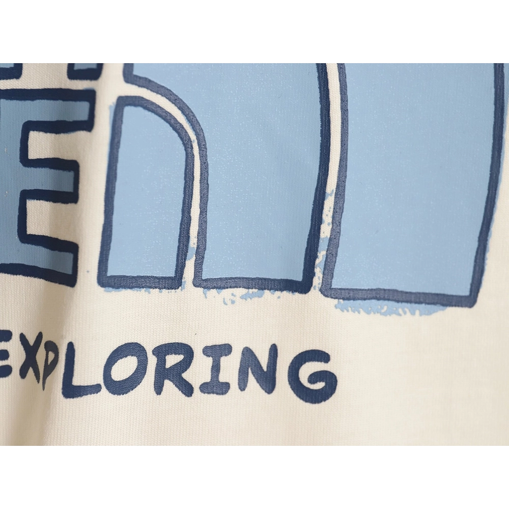 The North face heart print short-sleeved T-shirt,The North Face