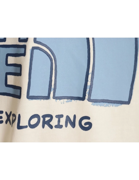 The North face heart print short-sleeved T-shirt,The North Face