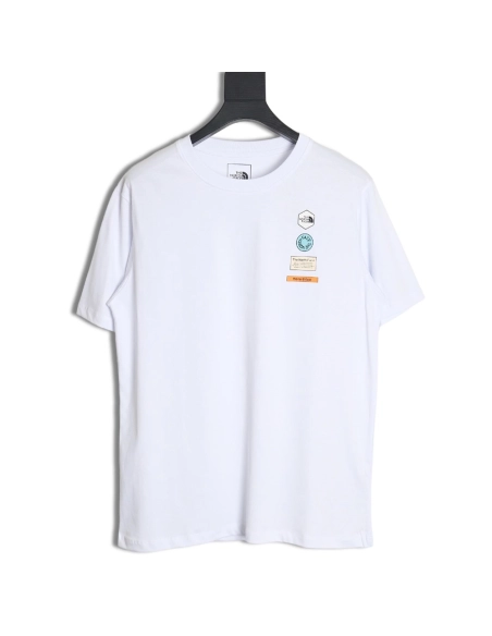 The North face retro color badge short sleeve T-shirt,The North Face
