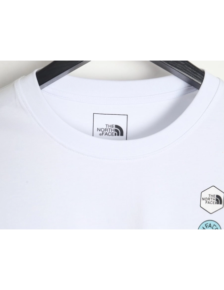 The North face retro color badge short sleeve T-shirt,The North Face