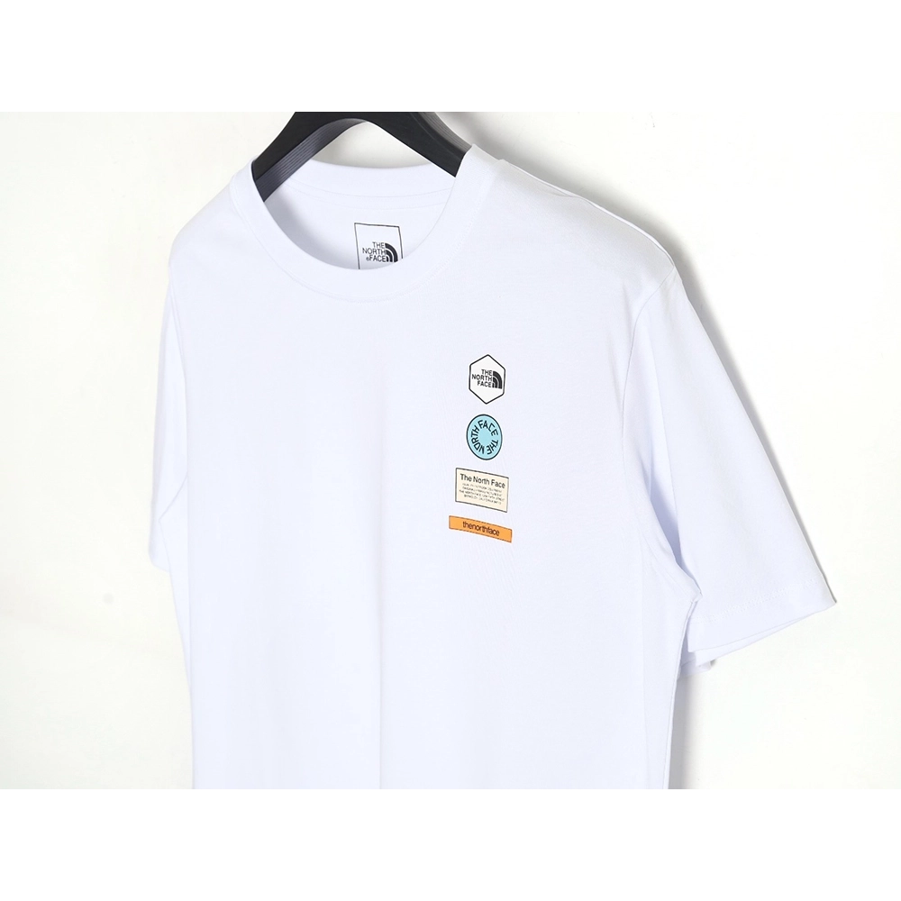 The North face retro color badge short sleeve T-shirt,The North Face