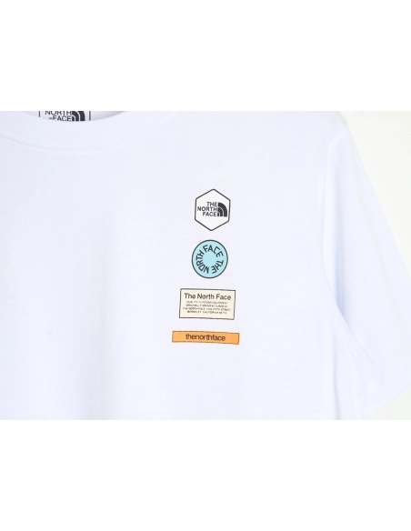 The North face retro color badge short sleeve T-shirt,The North Face