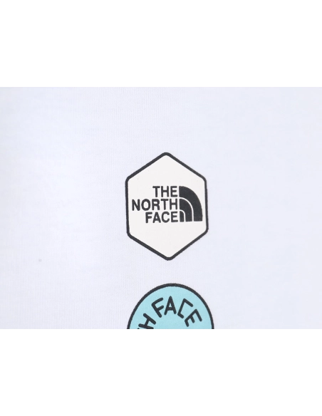 The North face retro color badge short sleeve T-shirt,The North Face