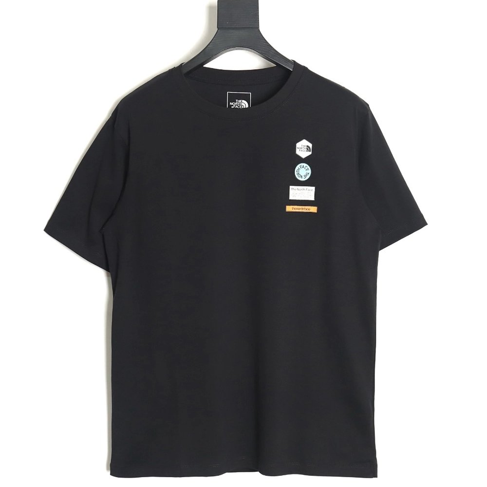 The North face retro color badge short sleeve T-shirt TSK1,The North Face