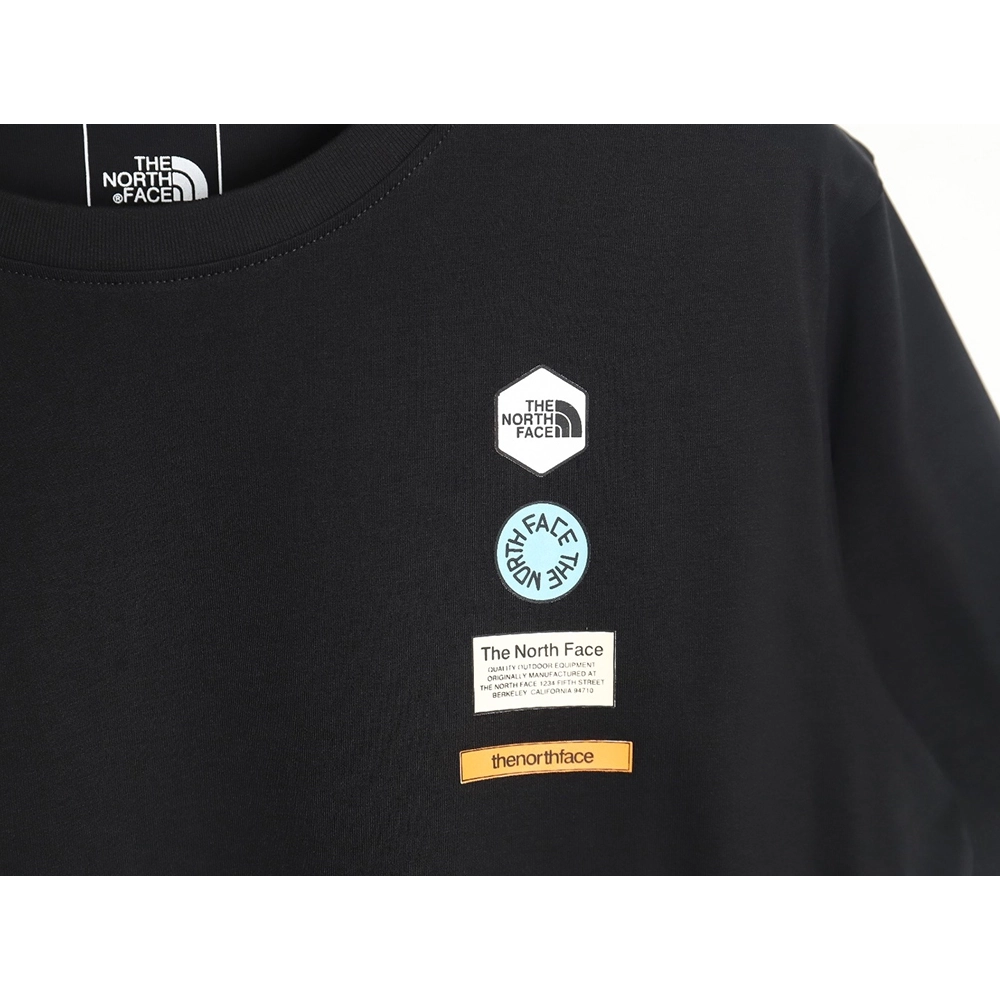 The North face retro color badge short sleeve T-shirt TSK1,The North Face