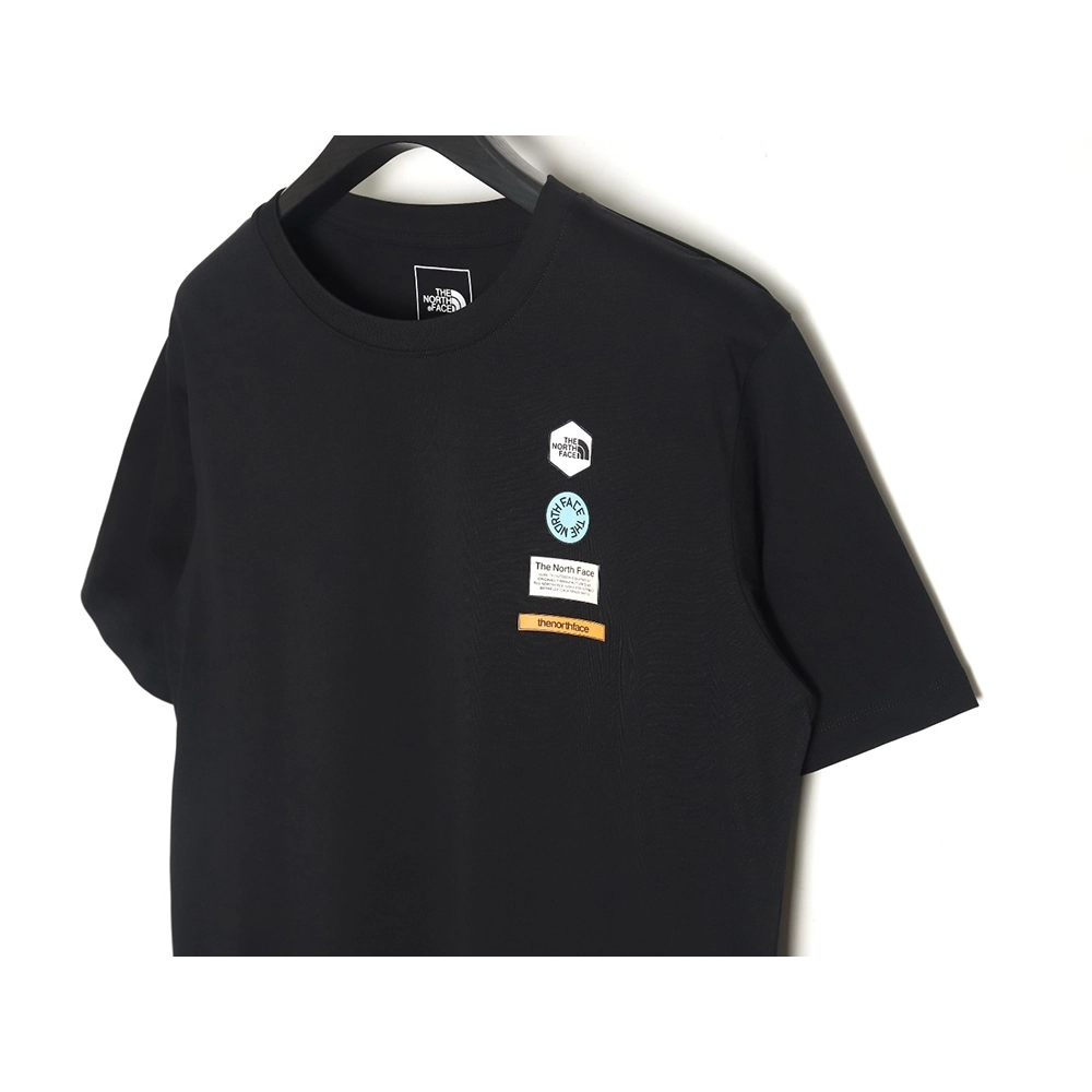 The North face retro color badge short sleeve T-shirt TSK1,The North Face