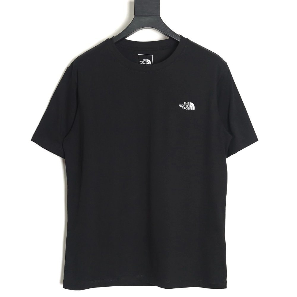 The North face snow mountain forest print short-sleeved T-shirt TSK1,The North Face