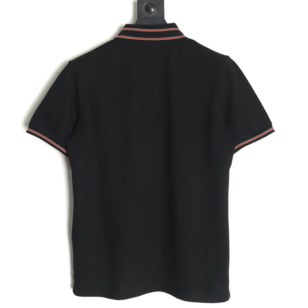 Gucci Neck Lettering Short Sleeve Polo Shirt TSK1,Gucci