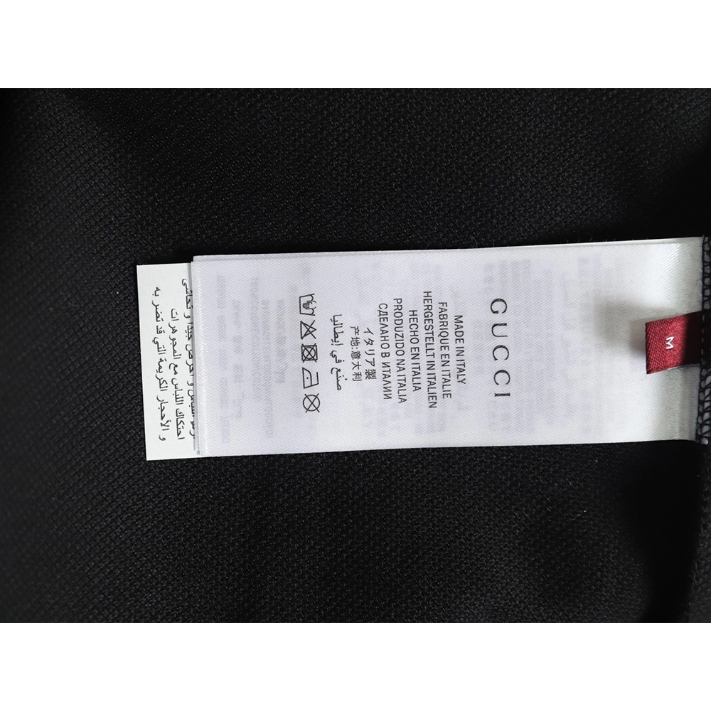 Gucci Neck Lettering Short Sleeve Polo Shirt TSK1,Gucci