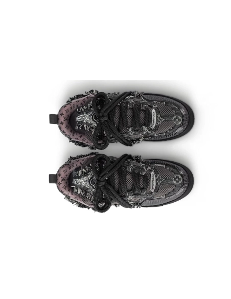 Louis Vuitton Skate Trainer Black Swarovski Monogram