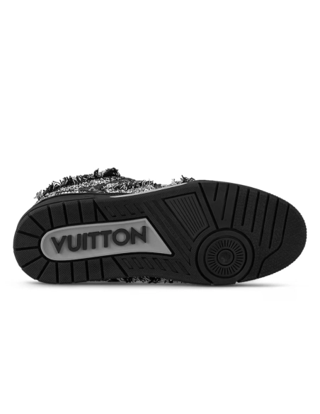 Louis Vuitton Skate Trainer Black Swarovski Monogram