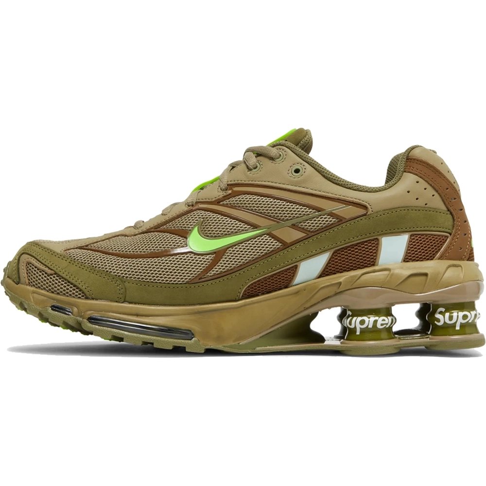 Supreme x Shox Ride 2 Neutral Olive,Nike co-brand