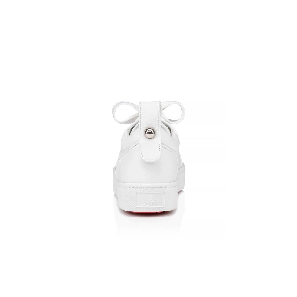 Cheap Christian Louboutin Toy Toy Men Sneakers Calf Leather White Sale Online