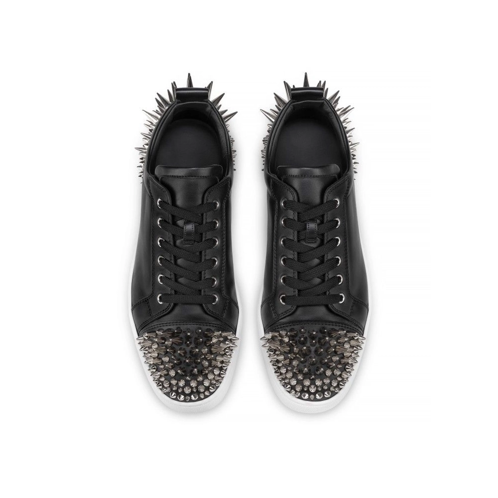 Fake Christian Louboutin Seavaste Estepic 2 Sneakers Calf Leather Black