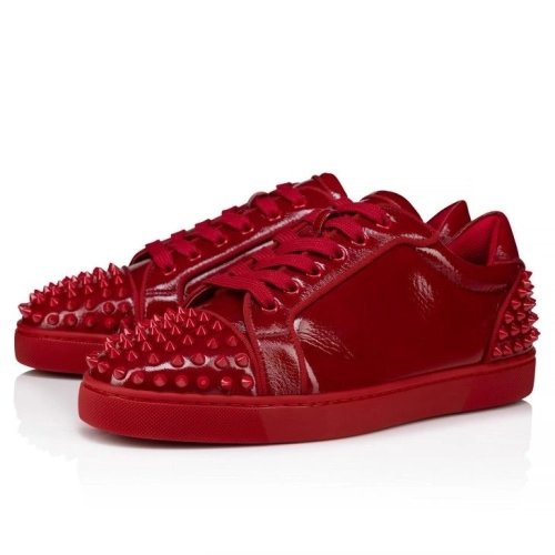 Discount Christian Louboutin Seavaste 2 Sneakers Patent leather Vog Loubi Outlet Online