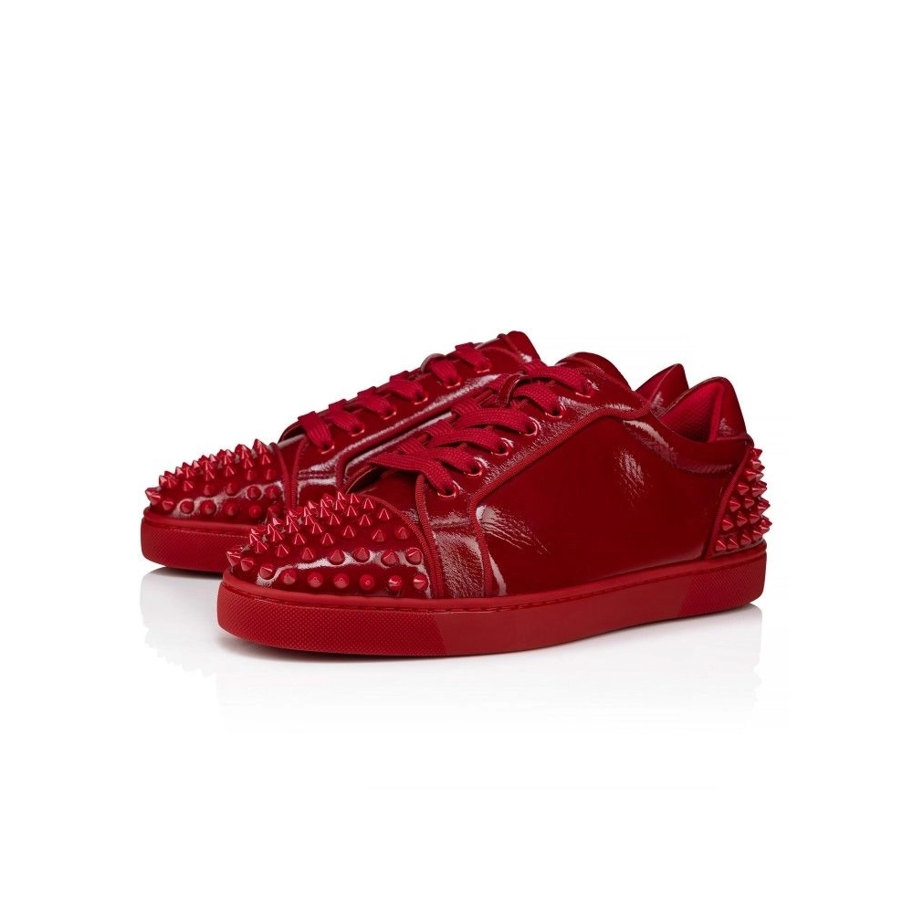 Discount Christian Louboutin Seavaste 2 Sneakers Patent leather Vog Loubi Outlet Online
