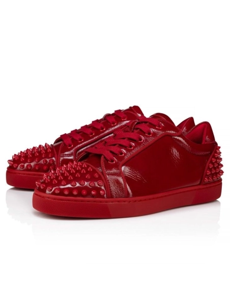 Discount Christian Louboutin Seavaste 2 Sneakers Patent leather Vog Loubi Outlet Online