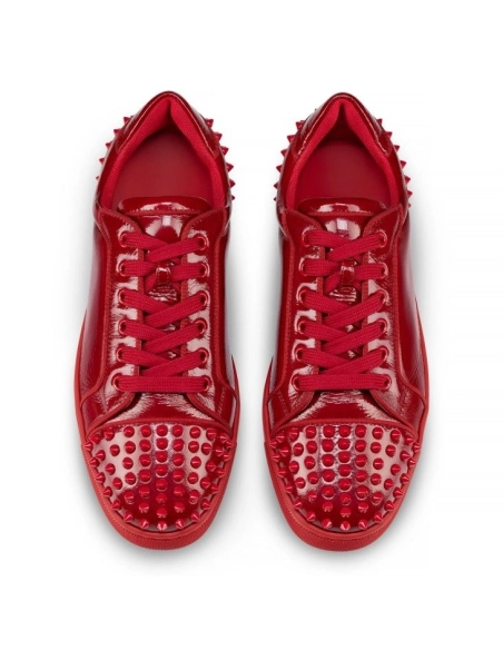 Discount Christian Louboutin Seavaste 2 Sneakers Patent leather Vog Loubi Outlet Online