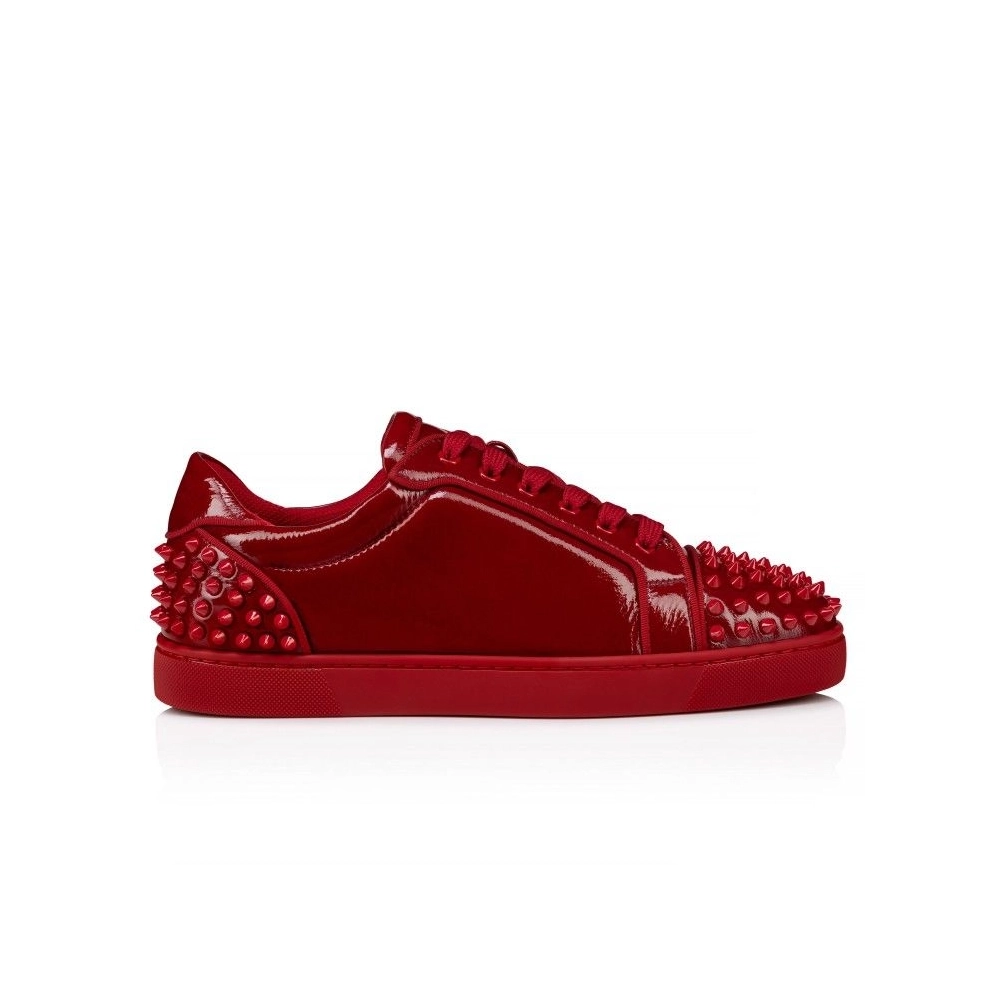 Discount Christian Louboutin Seavaste 2 Sneakers Patent leather Vog Loubi Outlet Online