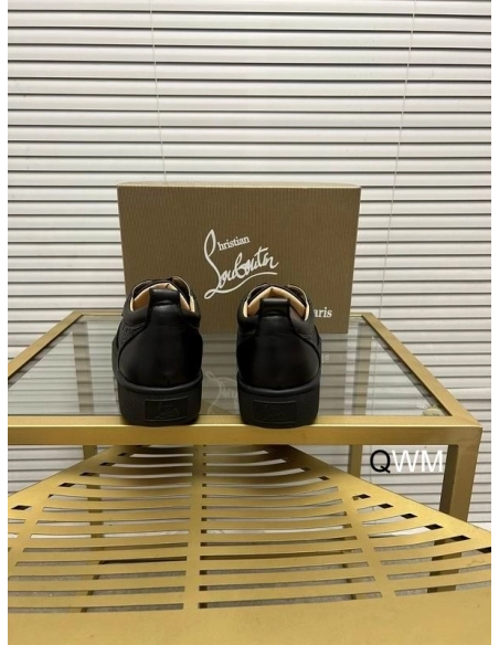 Fake Christian Louboutin Happyrui Flat Sneakers Calfskin Black, Replica Oakley Sunglasses