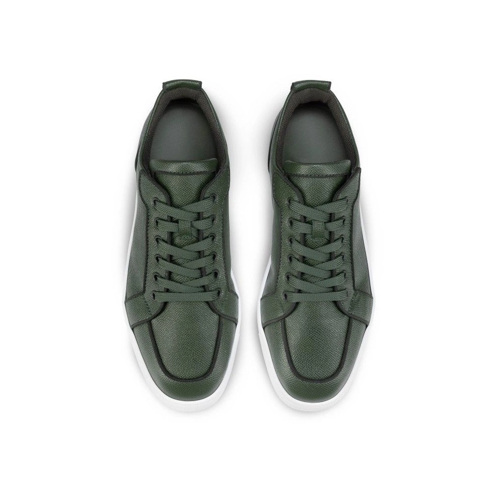 Replica Christian Louboutin Rantulow Sneakers Calf Leather Tennessee, Fake CL Shoes