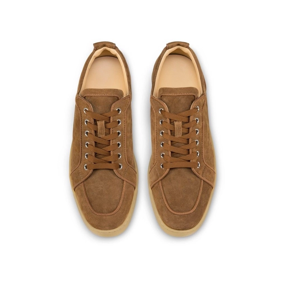 Replica Christian Louboutin Rantulow Sneakers Veau Velours Rhea, Fake Christian Louboutin Shoes