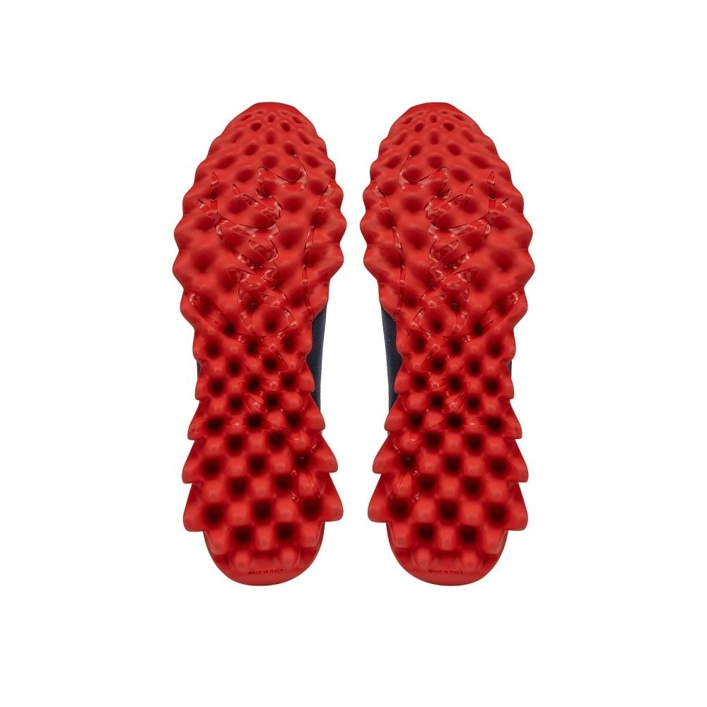 Fake Christian Louboutin Nastroshark Sneakers Olona Canva And Calf Leather Navy