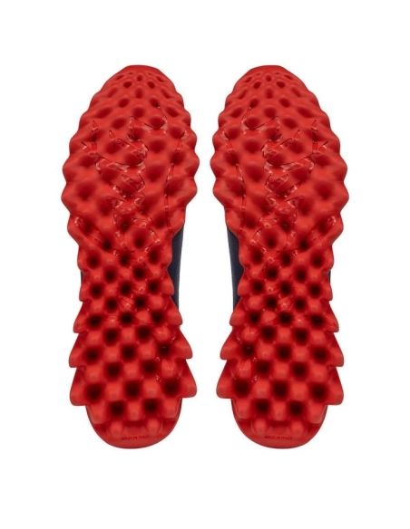 Fake Christian Louboutin Nastroshark Sneakers Olona Canva And Calf Leather Navy