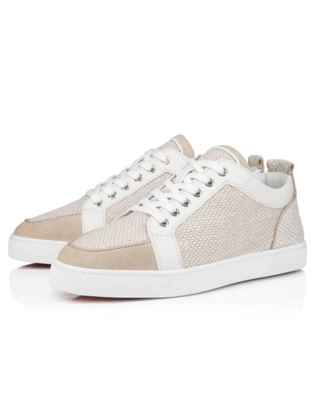 Discount Christian Louboutin Rantulow Orlato Sneakers Veau Velours Sale Online