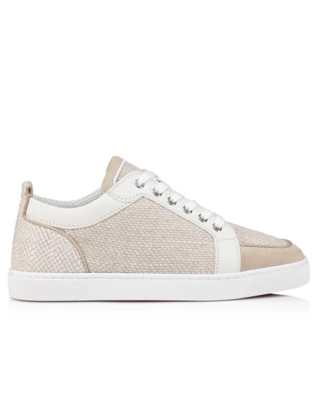 Discount Christian Louboutin Rantulow Orlato Sneakers Veau Velours Sale Online