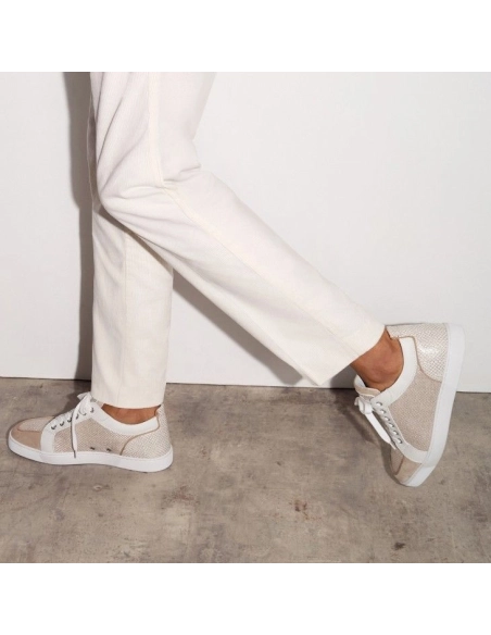 Discount Christian Louboutin Rantulow Orlato Sneakers Veau Velours Sale Online
