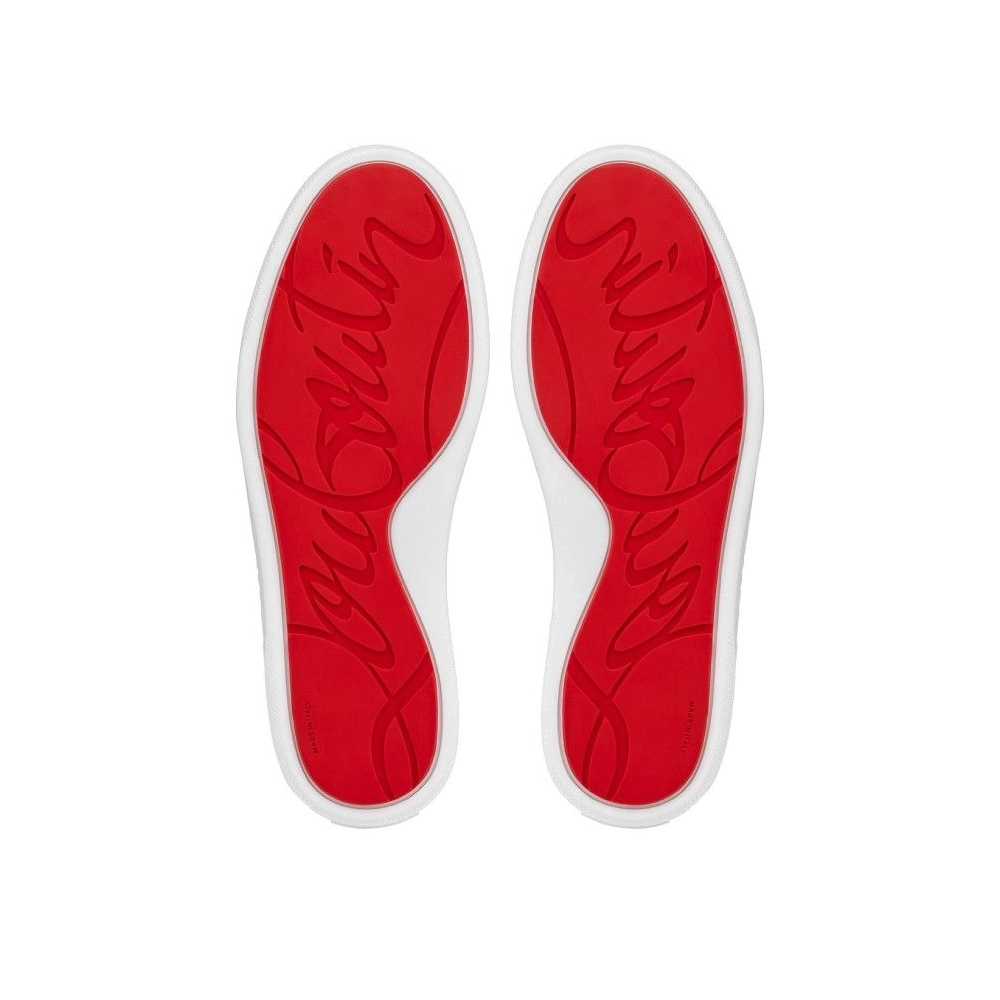 Discount Christian Louboutin 2002sl Low Sneakers Calf Leather White Outlet Online