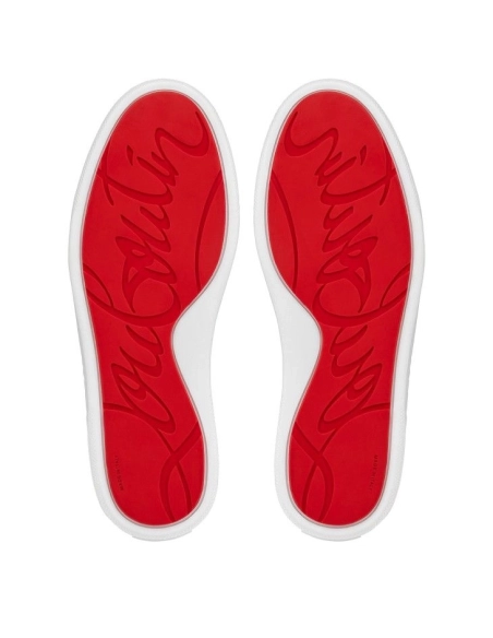 Discount Christian Louboutin 2002sl Low Sneakers Calf Leather White Outlet Online