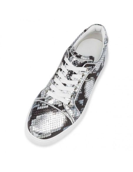 Replica Christian Louboutin Fun Vieira Sneakers Embossed Multicolor, Fake Christian Louboutin Shoes