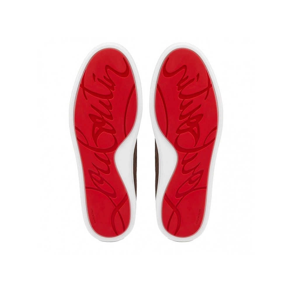 Cheap Christian Louboutin Paqueboat Boat Shoes Calf leather Cosme for Sale, Discount CL Shoes Outlet Store