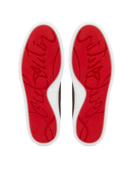 Cheap Christian Louboutin Paqueboat Boat Shoes Calf leather Cosme for Sale, Discount CL Shoes Outlet Store