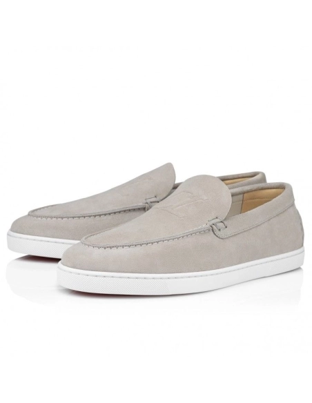 Discount Christian Louboutin Varsiboat Boat Shoes Calf Leather Goose Sale Online,  Cheap Christian Louboutin Shoes