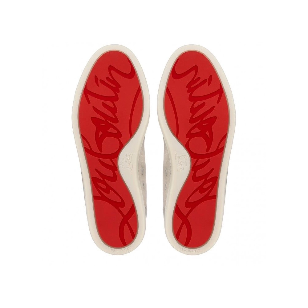 Discount Christian Louboutin F.A.V Fique A Vontade Slip-On Sneakers Calf Leather And Olona Canva Goose Outlet Online
