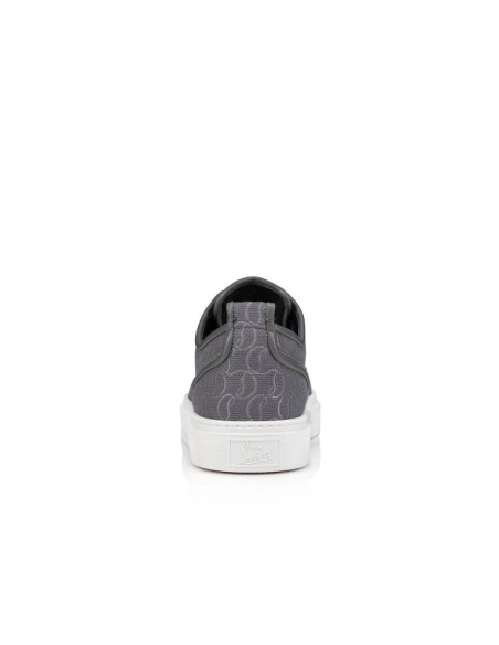 Discount Christian Louboutin Adolon Junior Sneakers Jacquard Monogram Cl Smoky Outlet Online, Cheap CL Shoes