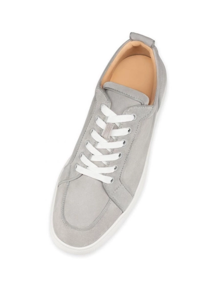 Discount Christian Louboutin Rantulow Orlato Grey Suede Sneaker Outlet, Cheap CL Shoes for Sale