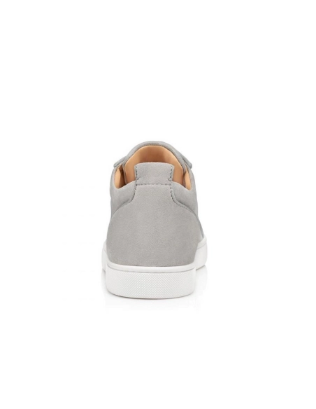 Discount Christian Louboutin Rantulow Orlato Grey Suede Sneaker Outlet, Cheap CL Shoes for Sale