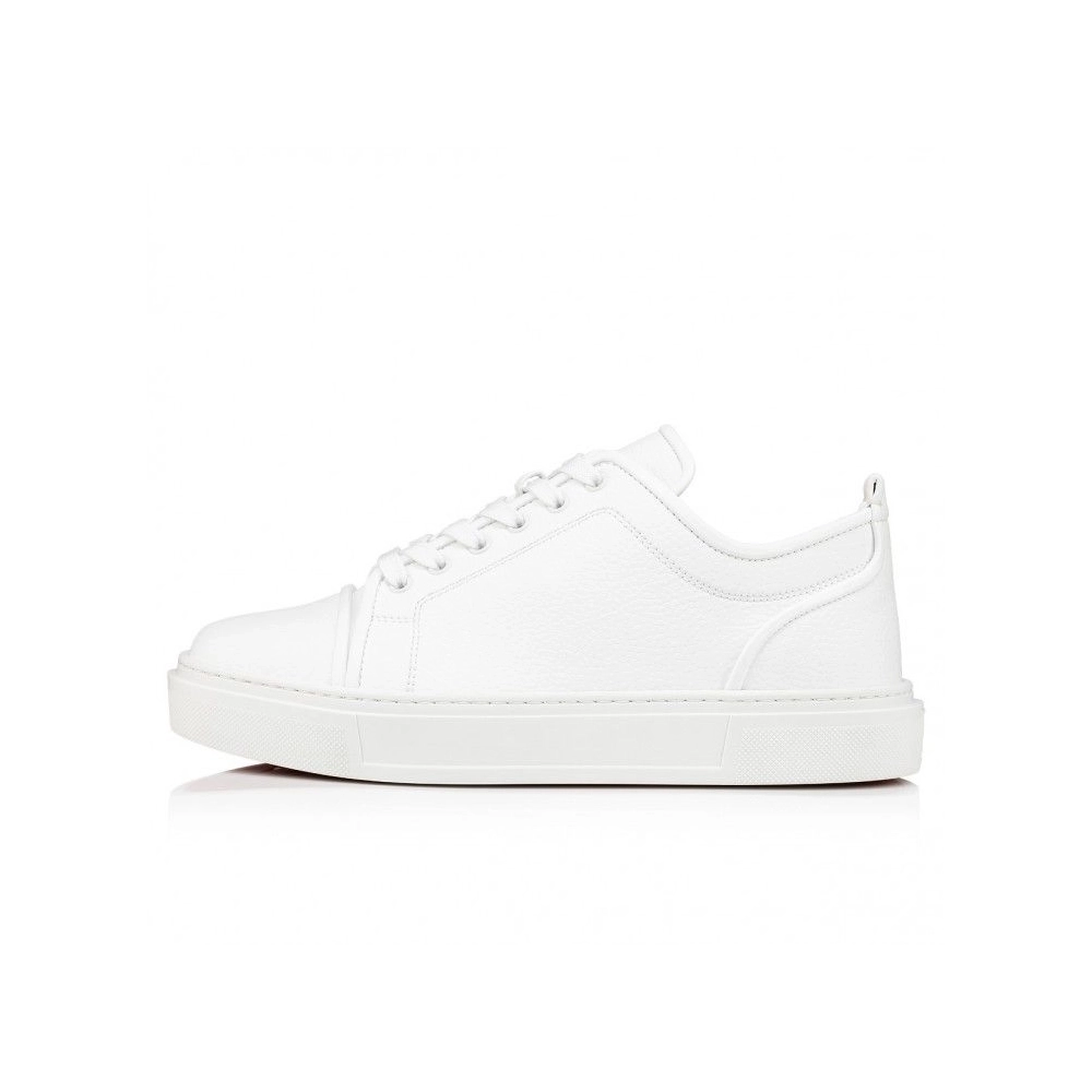 Replica Christian Louboutin Adolon Junior Sneakers Recycled Polyester White, Fake Christian Louboutin Shoes