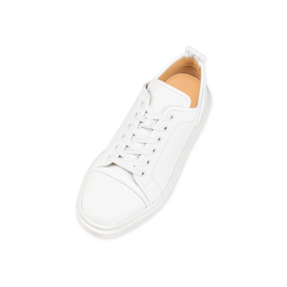 Replica Christian Louboutin Adolon Junior Sneakers Recycled Polyester White, Fake Christian Louboutin Shoes