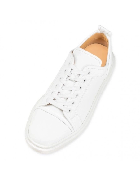 Replica Christian Louboutin Adolon Junior Sneakers Recycled Polyester White, Fake Christian Louboutin Shoes