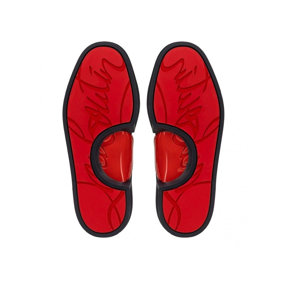 Discount Christian Louboutin Adolon Junior Sneakers Recycled Polyester Navy, Cheap Christian Louboutin Shoes for Sale