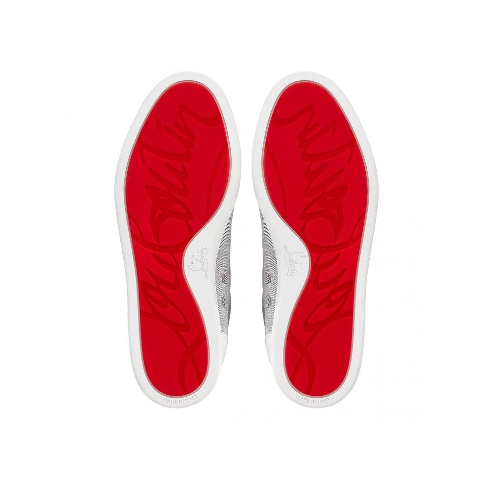 Discount Christian Louboutin F.A.V Fique A Vontade Sneakers Calf Leather Spikes Multicolor, Cheap Christian Louboutin Shoes for 