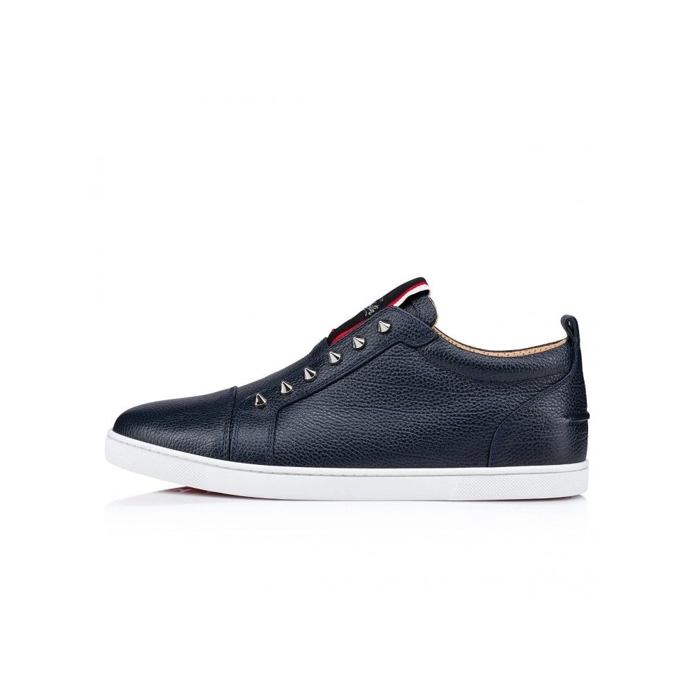 Cheap Christian Louboutin F.A.V Fique A Vontade Sneakers Marine, Discount Christian Louboutin Shoes Outlet Online
