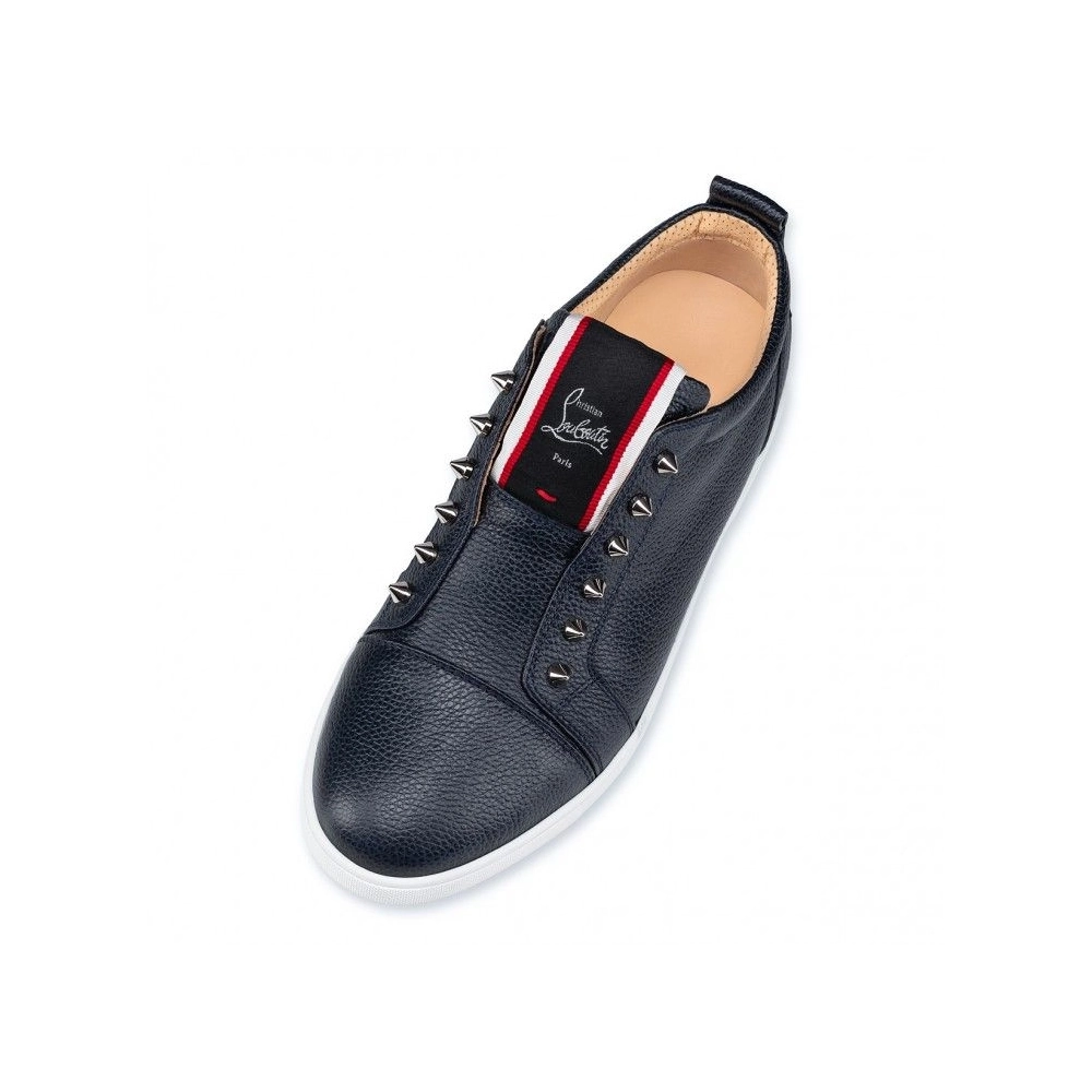 Cheap Christian Louboutin F.A.V Fique A Vontade Sneakers Marine, Discount Christian Louboutin Shoes Outlet Online